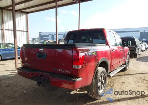 2015 Nissan Titan Pro-4X from USA, damaged, VIN 1N6BA0EC8FN507021